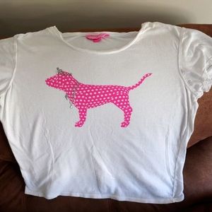 Victoria's Secret PINK vintage dog shirt